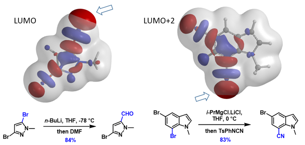 "Pearl-of-String" shaped LUMO or LUMO+n lobes for predicting halogen-metal exchange reactions