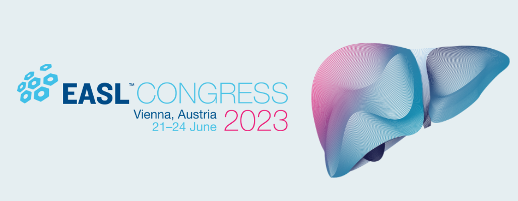 EASL Congress 2023, meeting banner